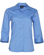 Benchmark BS07Q Women's Teflon Executive 3/4 Sleeve Shirt - WEARhouse