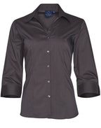 Benchmark BS07Q Women's Teflon Executive 3/4 Sleeve Shirt - WEARhouse