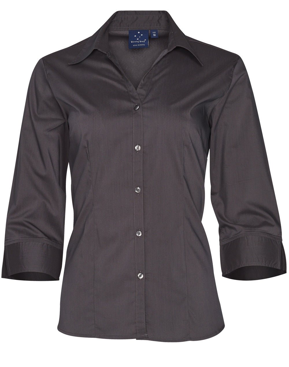 Benchmark BS07Q Women's Teflon Executive 3/4 Sleeve Shirt - WEARhouse