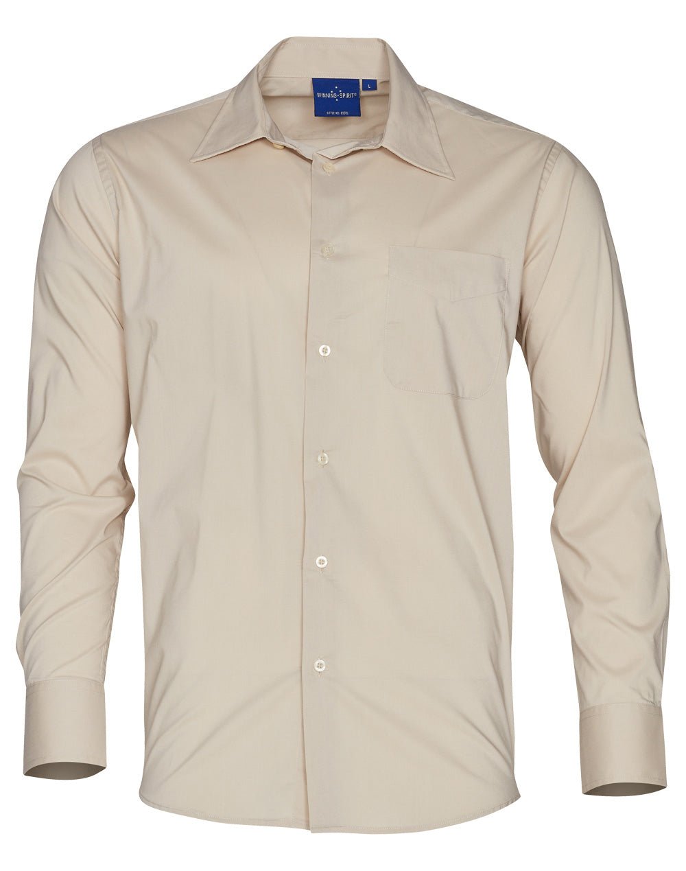 Benchmark BS08L Men's Teflon Executive Long Sleeve Shirt - WEARhouse