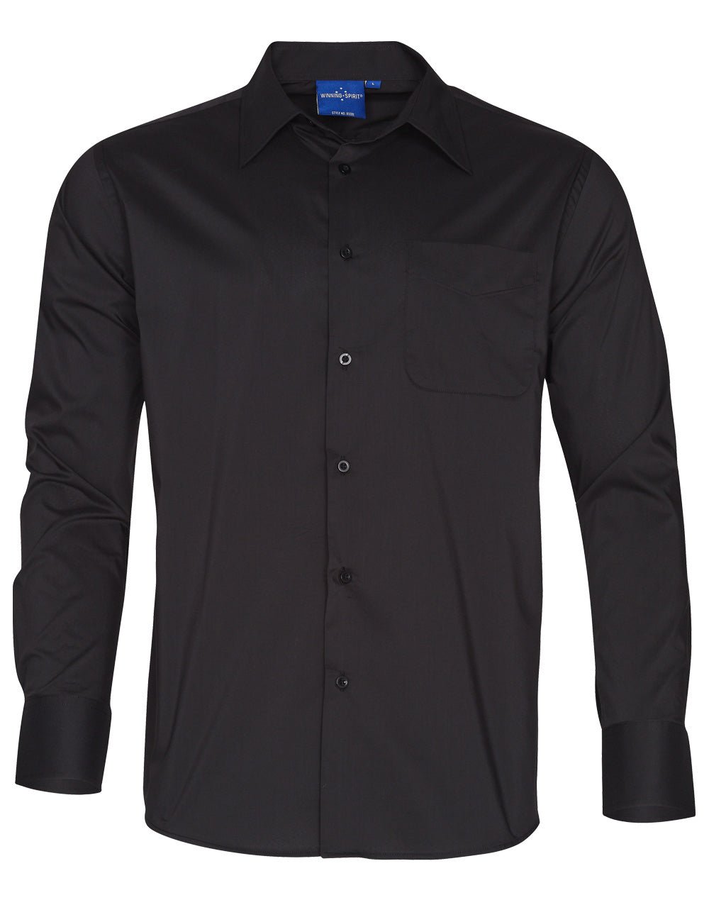 Benchmark BS08L Men's Teflon Executive Long Sleeve Shirt - WEARhouse