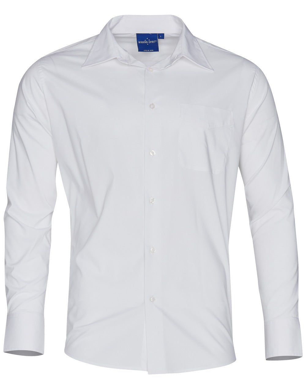 Benchmark BS08L Men's Teflon Executive Long Sleeve Shirt - WEARhouse