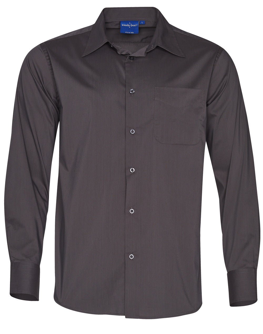 Benchmark BS08L Men's Teflon Executive Long Sleeve Shirt - WEARhouse