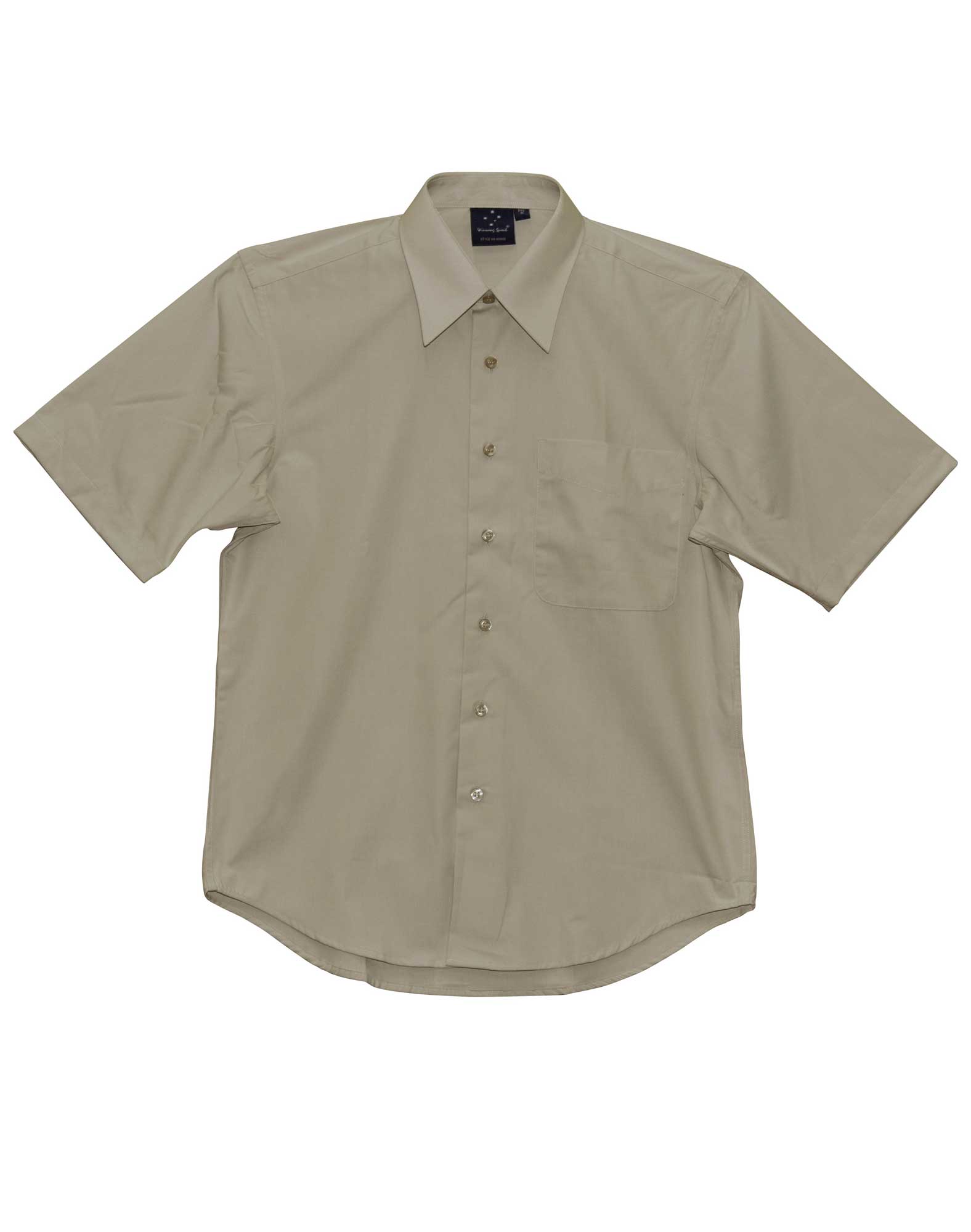 Benchmark BS08S Men's Telfon Executive Short Sleeve Shirt - WEARhouse