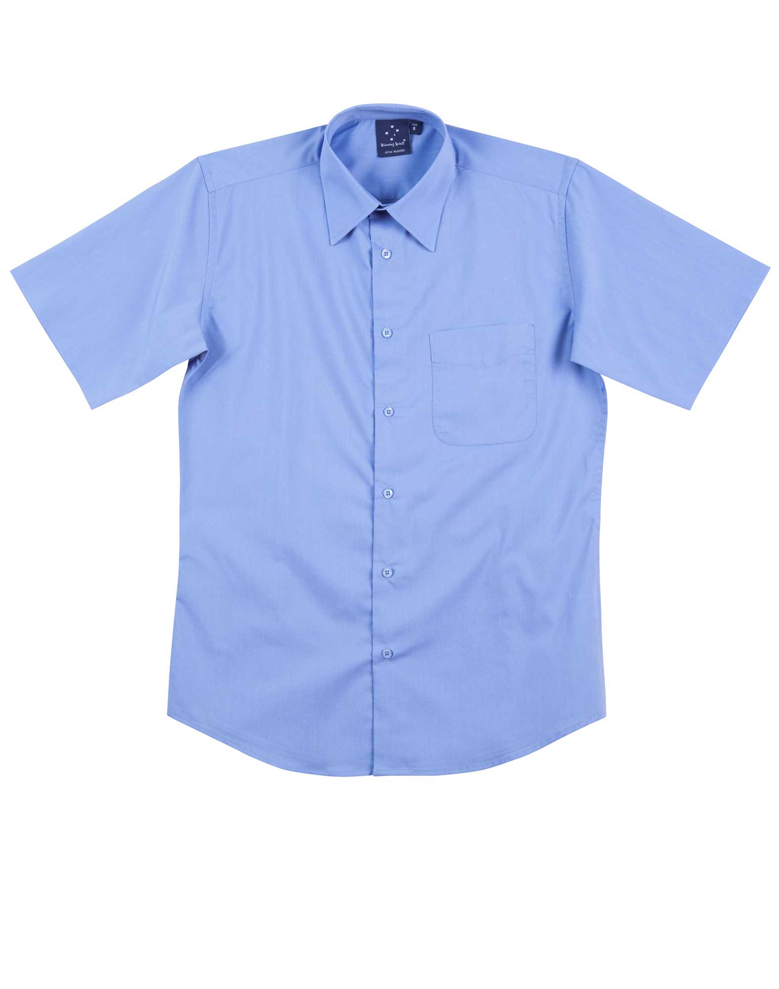 Benchmark BS08S Men's Telfon Executive Short Sleeve Shirt - WEARhouse