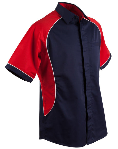 Benchmark BS15 Men's Arena Tri-Colour Contrast Shirt - WEARhouse