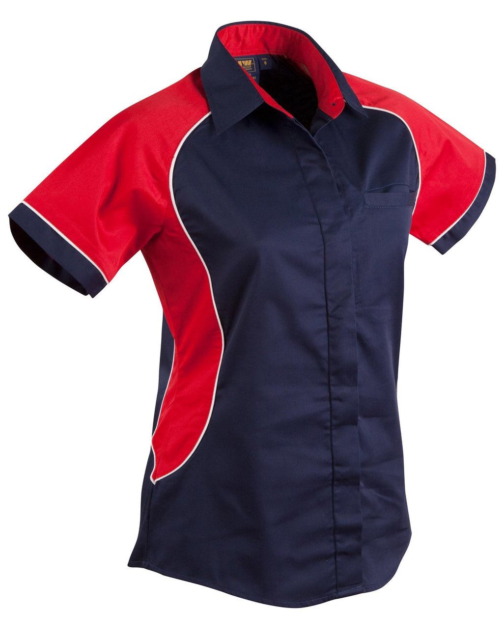 Benchmark BS16 Women's Arena Tri-Colour Contrast Shirt - WEARhouse