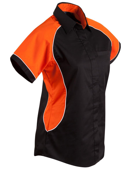 Benchmark BS16 Women's Arena Tri-Colour Contrast Shirt - WEARhouse