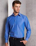 Benchmark M7002 Men's Nano Tech Long Sleeve Shirt - WEARhouse