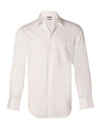 Benchmark M7002 Men's Nano Tech Long Sleeve Shirt - WEARhouse