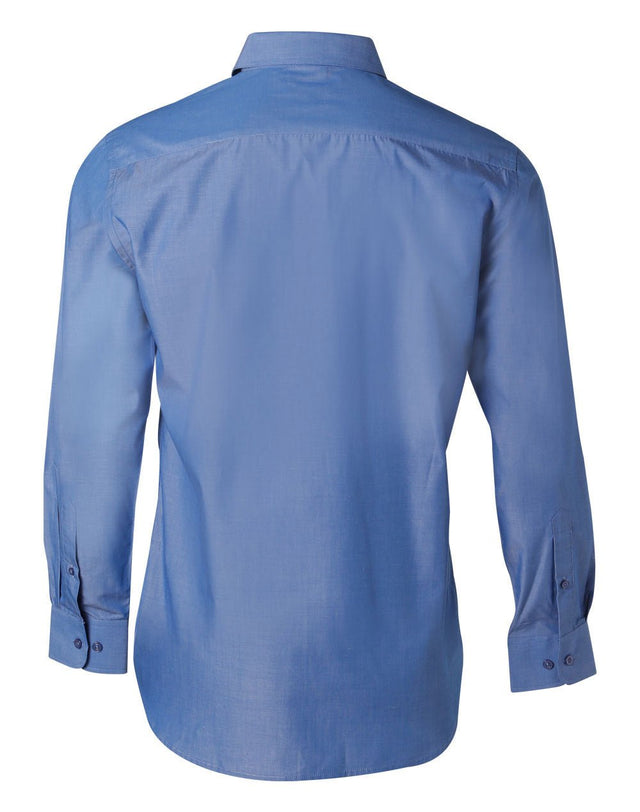 Benchmark M7002 Men's Nano Tech Long Sleeve Shirt - WEARhouse