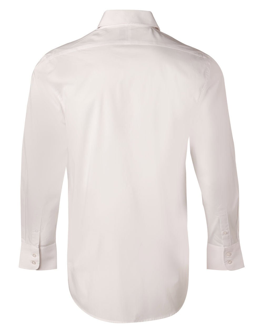 Benchmark M7020L Men's Cotton/Poly Stretch Long Sheeve Shirt - WEARhouse