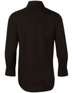 Benchmark M7020L Men's Cotton/Poly Stretch Long Sheeve Shirt - WEARhouse