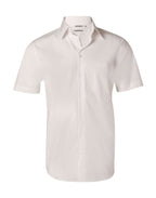 Benchmark M7020S Men's Cotton/Poly Stretch Short Sleeve Shirt - WEARhouse