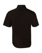 Benchmark M7020S Men's Cotton/Poly Stretch Short Sleeve Shirt - WEARhouse
