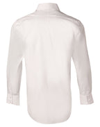 Benchmark M7030L Men's Fine Twill Long Sleeve Shirt - WEARhouse