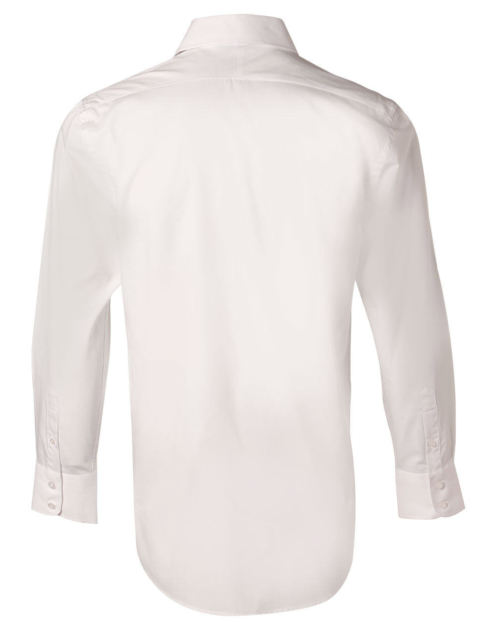 Benchmark M7030L Men's Fine Twill Long Sleeve Shirt - WEARhouse