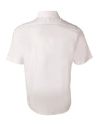 Benchmark M7030S Men's Fine Twill Short Sleeve Shirt - WEARhouse