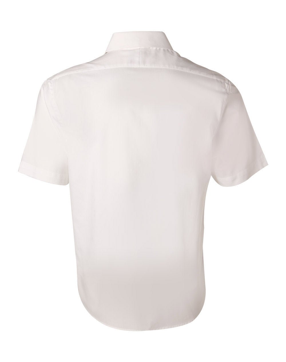 Benchmark M7030S Men's Fine Twill Short Sleeve Shirt - WEARhouse