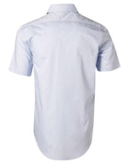 Benchmark M7030S Men's Fine Twill Short Sleeve Shirt - WEARhouse