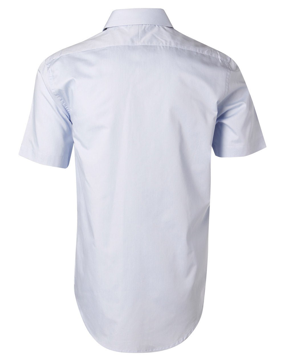 Benchmark M7030S Men's Fine Twill Short Sleeve Shirt - WEARhouse