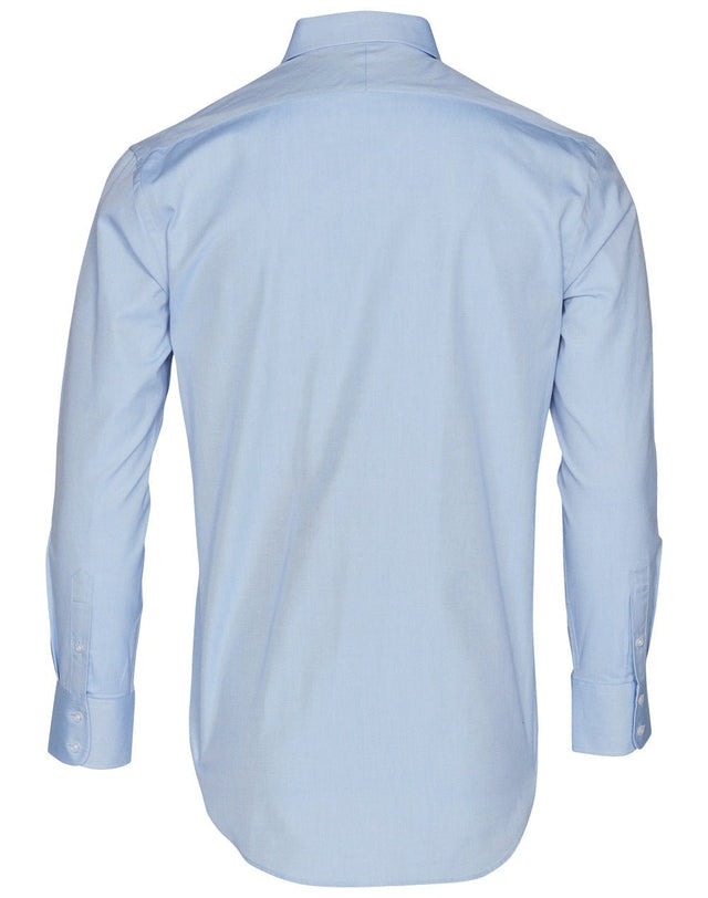 Benchmark M7040L Men's CVC Oxford Long Sleeve Shirt - WEARhouse