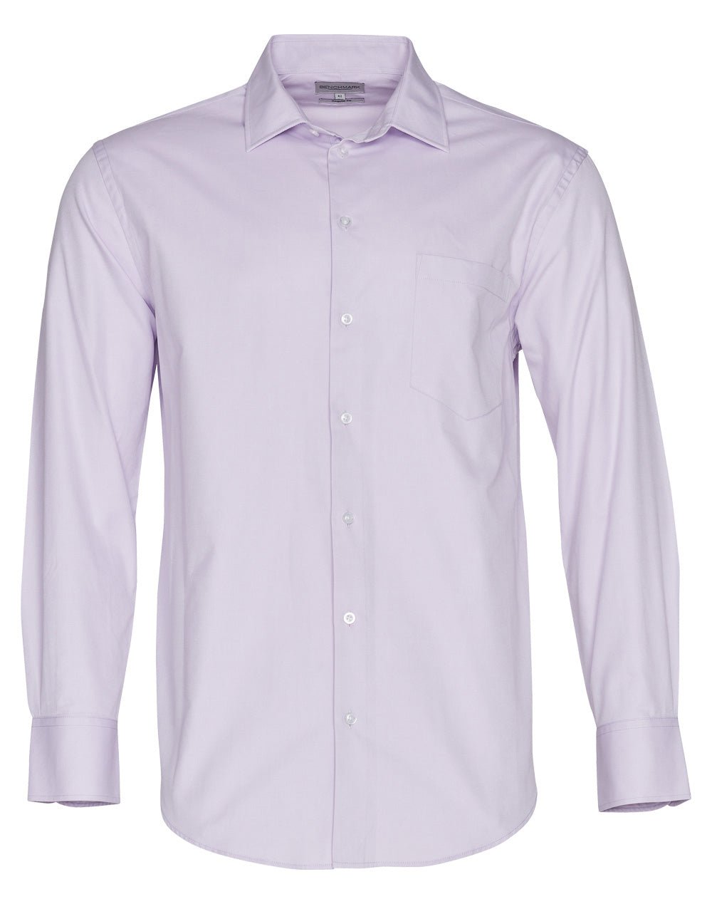 Benchmark M7040L Men's CVC Oxford Long Sleeve Shirt - WEARhouse