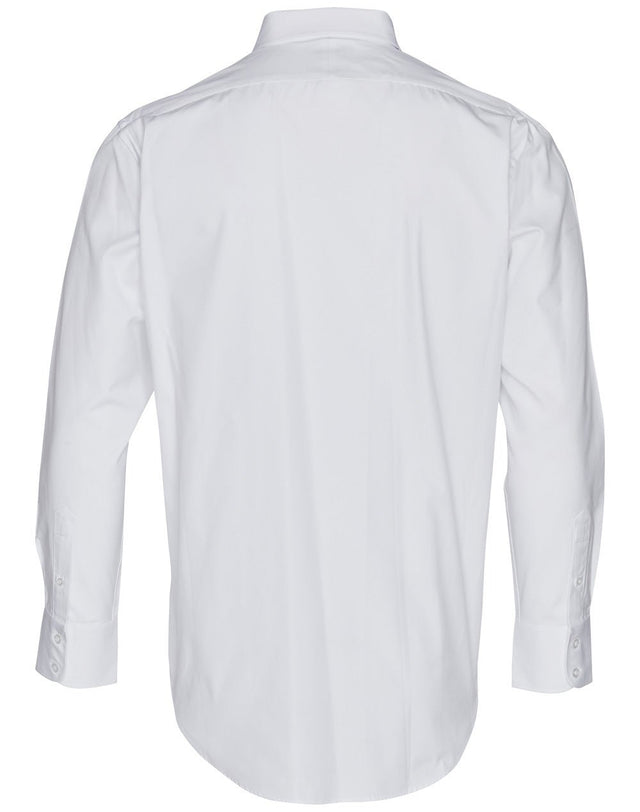 Benchmark M7040L Men's CVC Oxford Long Sleeve Shirt - WEARhouse