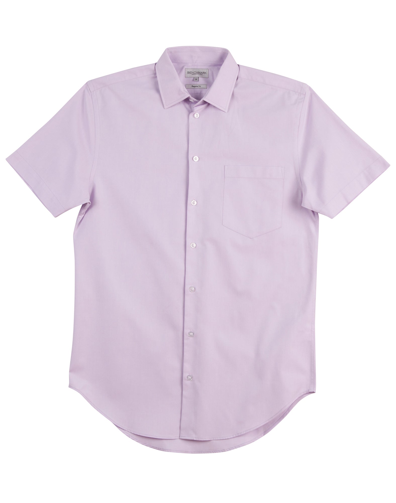 Benchmark M7040S Men's CVC Oxford Short Sleeve Shirt - WEARhouse