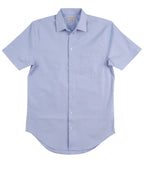 Benchmark M7040S Men's CVC Oxford Short Sleeve Shirt - WEARhouse