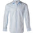 Benchmark M7100L Men's Self Stripe Long Sleeve Shirt - WEARhouse