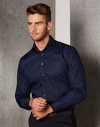 Benchmark M7110L BARKLEY MENS TAPED SEAM LONG SLEEVE SHIRT - WEARhouse