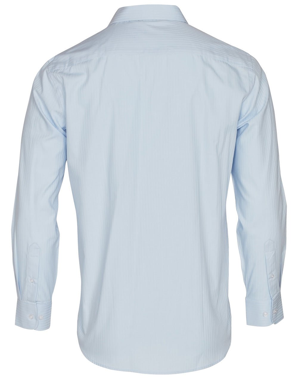 Benchmark M7112 Men's Mini Herringbone Long Sleeve Shirt - WEARhouse