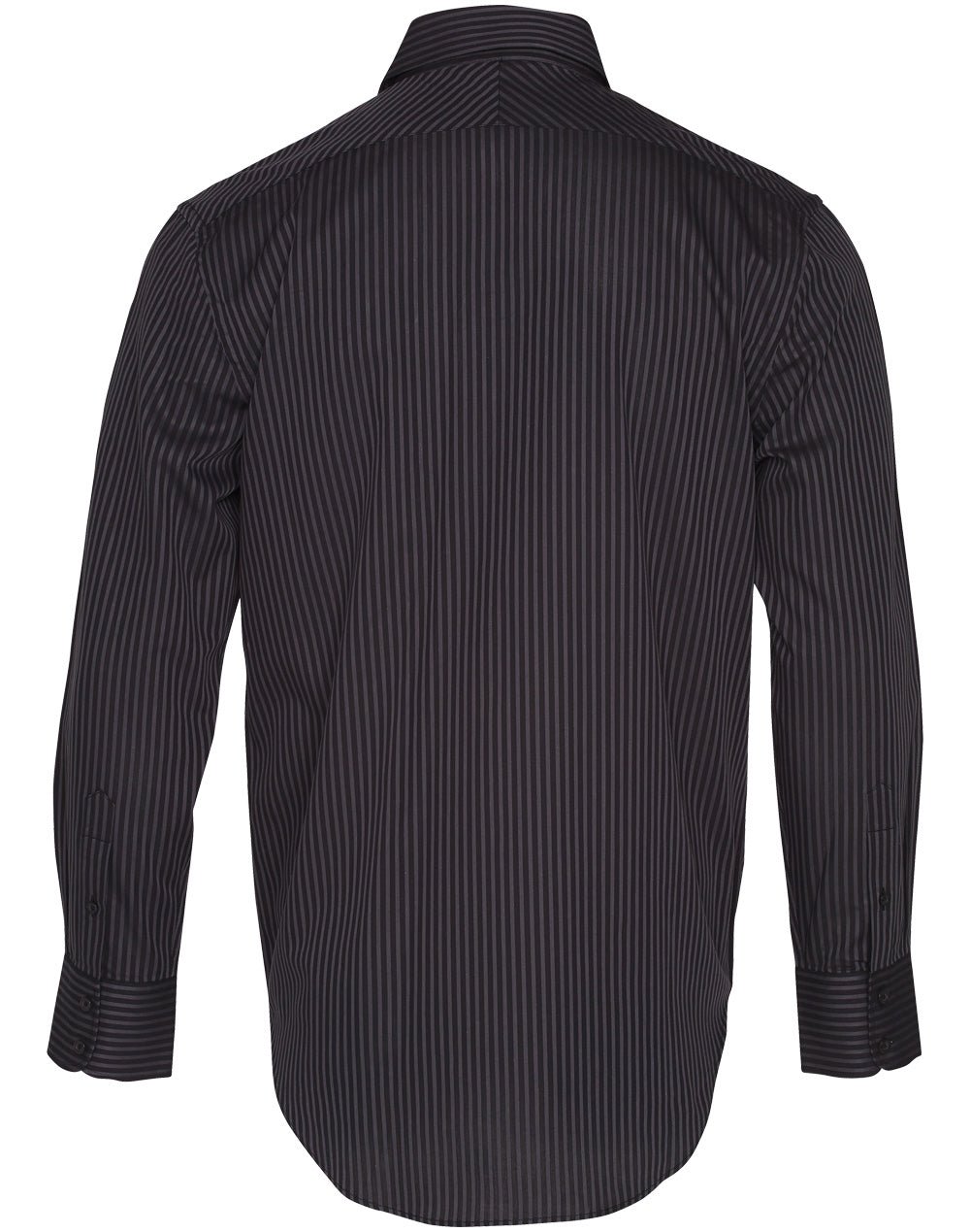 Benchmark M7132 Men's Dobby Stripe long sleeve shirt - WEARhouse