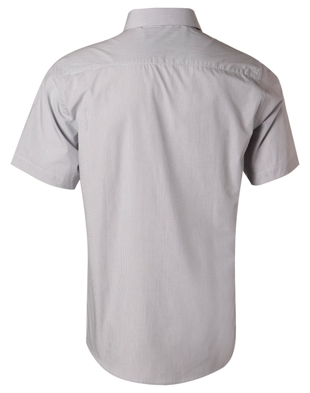 Benchmark M7211 Men's Fine Stripe Short Sleeve Shirt - WEARhouse