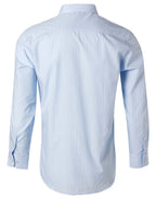 Benchmark M7222 Men's Pin Stripe Long Sleeve Shirt - WEARhouse
