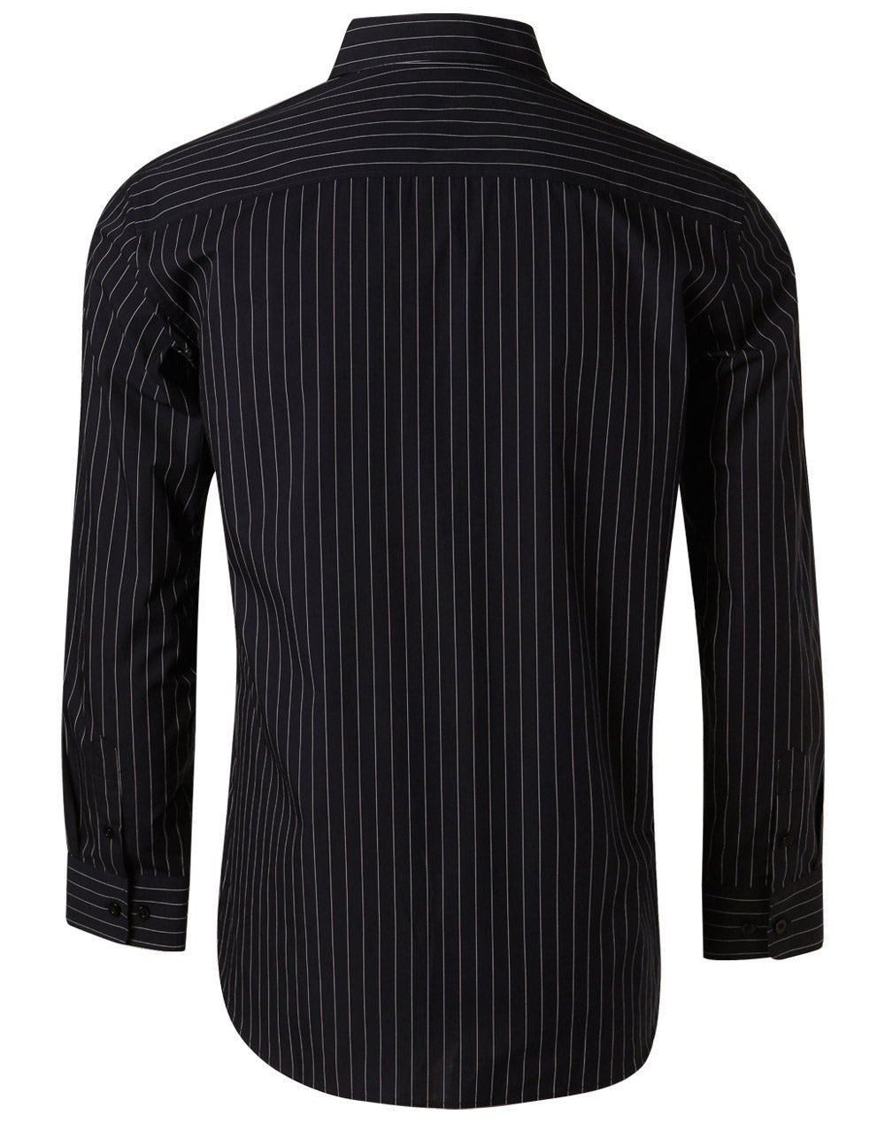 Benchmark M7222 Men's Pin Stripe Long Sleeve Shirt - WEARhouse