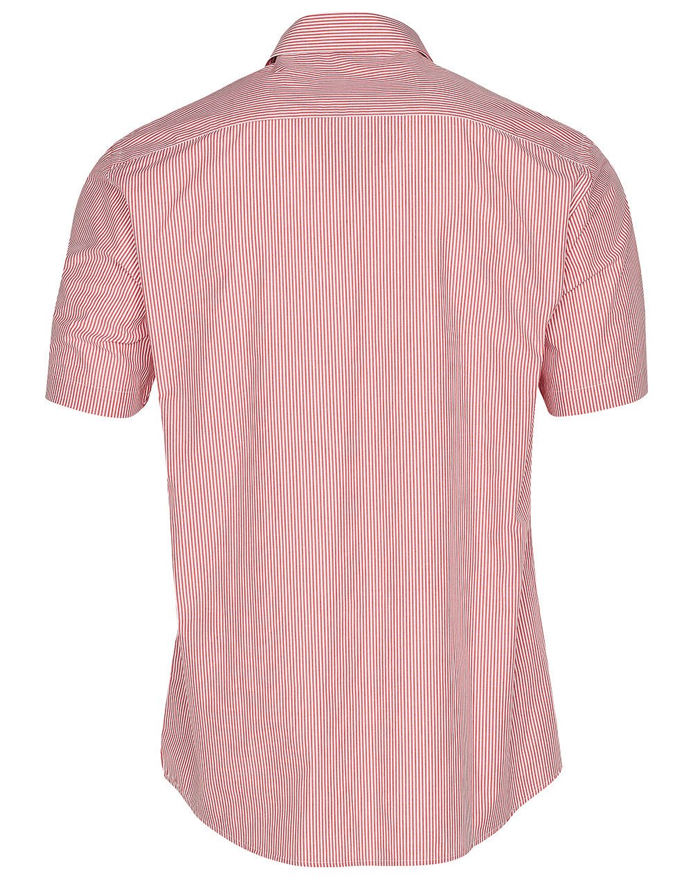 Benchmark M7231 Men's Balance Stripe Short Sleeve Shirt - WEARhouse