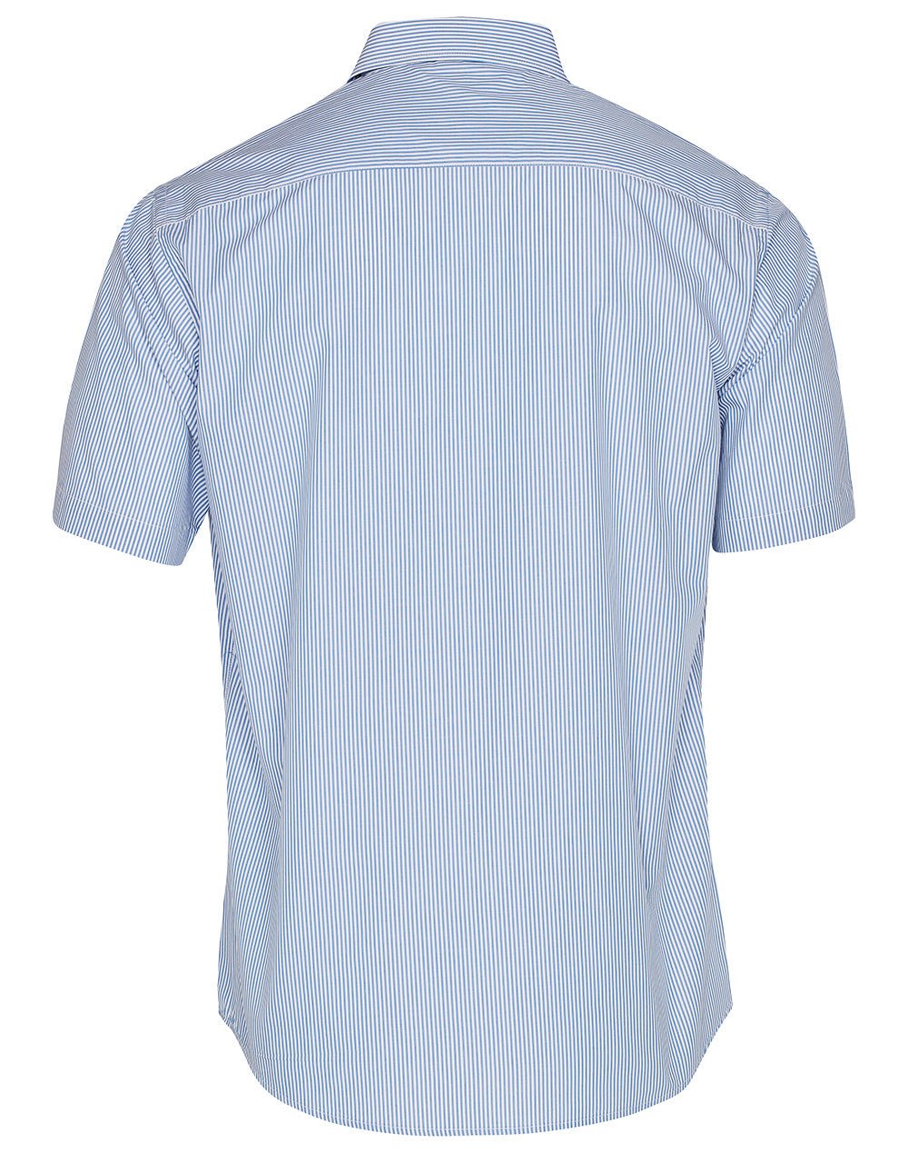 Benchmark M7231 Men's Balance Stripe Short Sleeve Shirt - WEARhouse