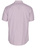 Benchmark M7231 Men's Balance Stripe Short Sleeve Shirt - WEARhouse
