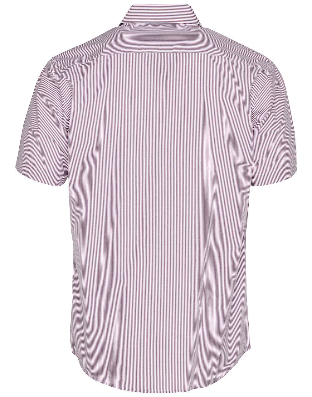 Benchmark M7231 Men's Balance Stripe Short Sleeve Shirt - WEARhouse