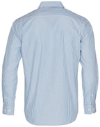 Benchmark M7232 Men's Balance Stripe Long Sleeve Shirt - WEARhouse