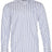 Benchmark M7310L Men's Executive Sateen Stripe Long Sleeve Shirt - WEARhouse