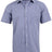 Benchmark M7320S Men’s Multi-Tone Check Short Sleeve Shirt - WEARhouse