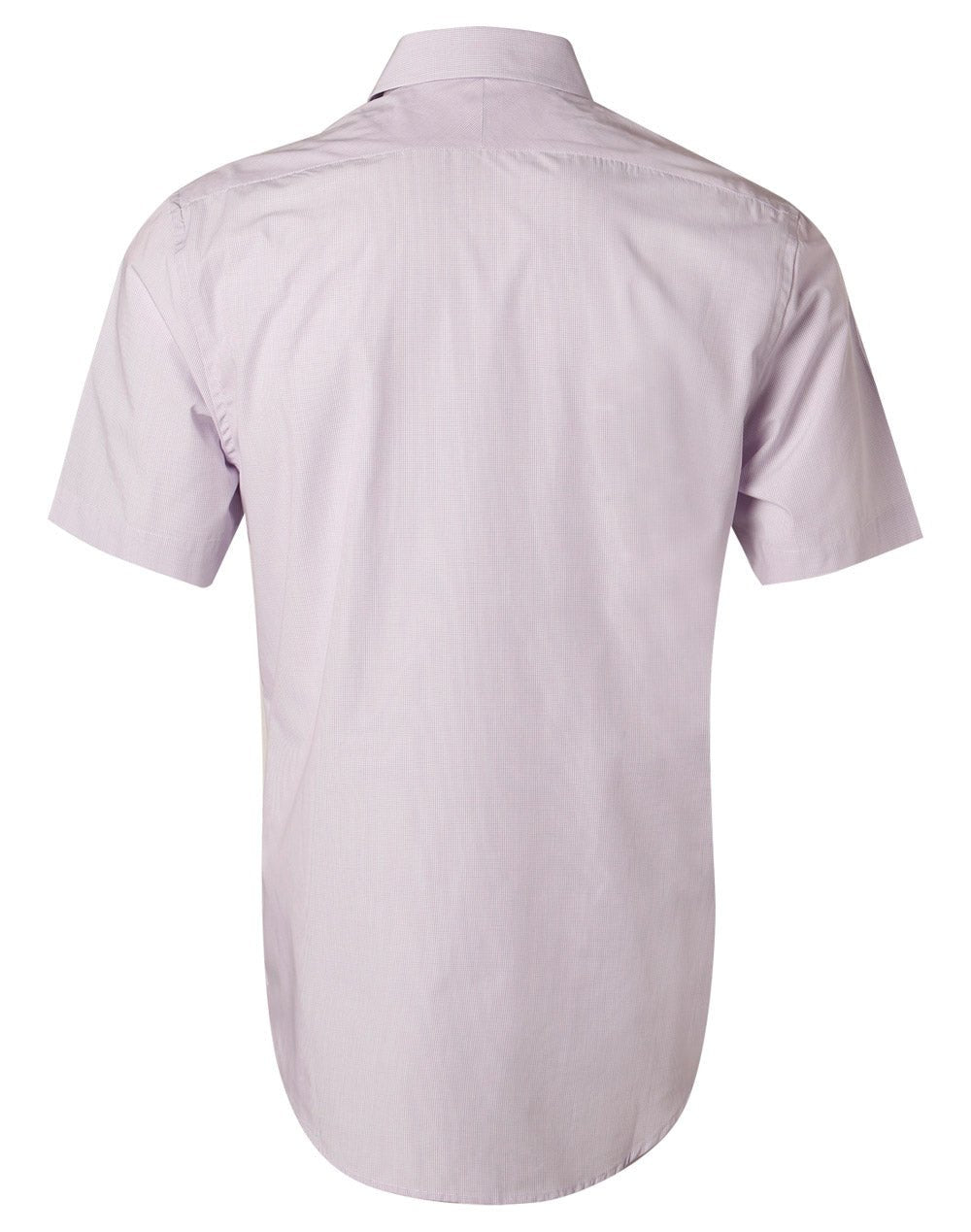 Benchmark M7360S Men's Mini Check Short Sleeve Shirt - WEARhouse