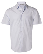 Benchmark M7360S Men's Mini Check Short Sleeve Shirt - WEARhouse