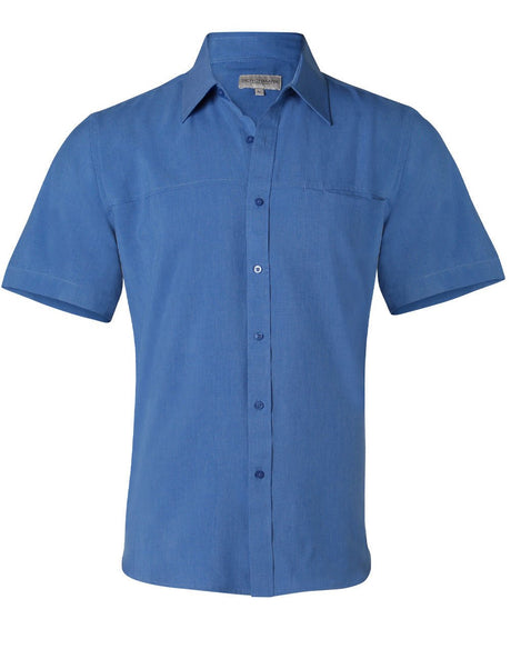 Benchmark M7600S Men's CoolDry Short Sleeve Shirt - WEARhouse
