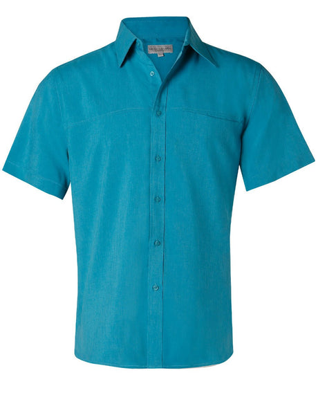 Benchmark M7600S Men's CoolDry Short Sleeve Shirt - WEARhouse