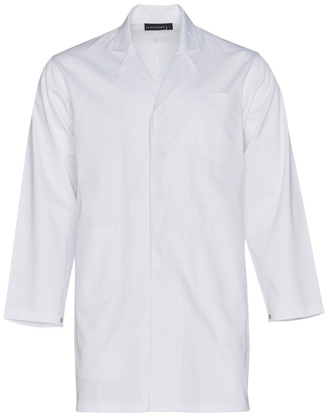 Benchmark M7632 Unisex Long Sleeve Lab Coat - WEARhouse