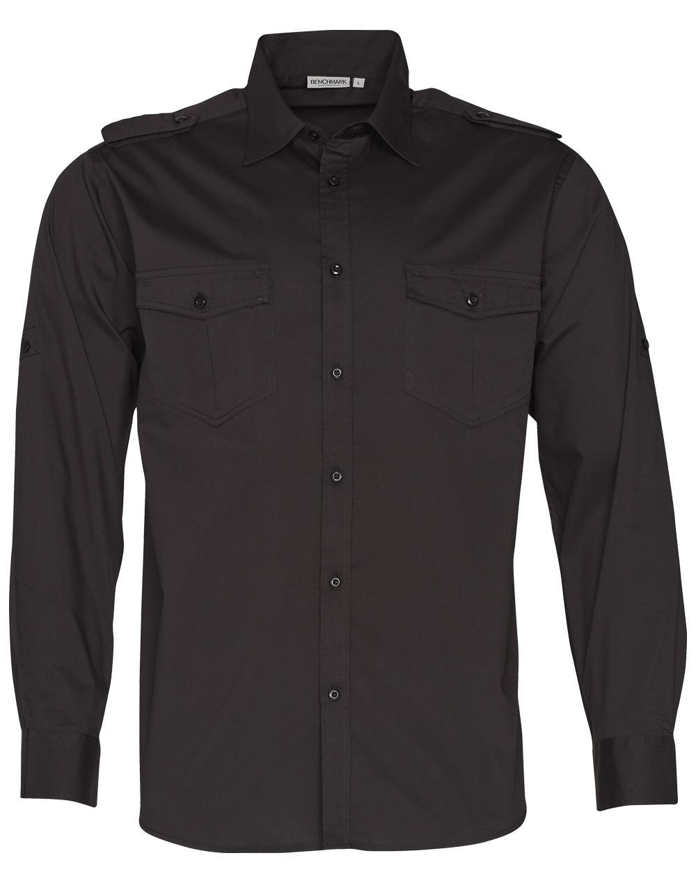 Benchmark M7912 Men's Long Sleeve Military Shirt - WEARhouse